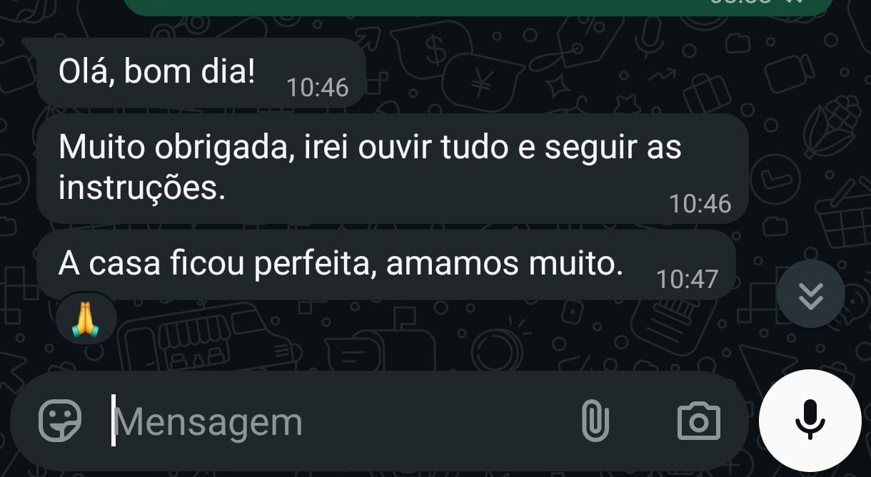 Depoimento de cliente da Executar Engenharia