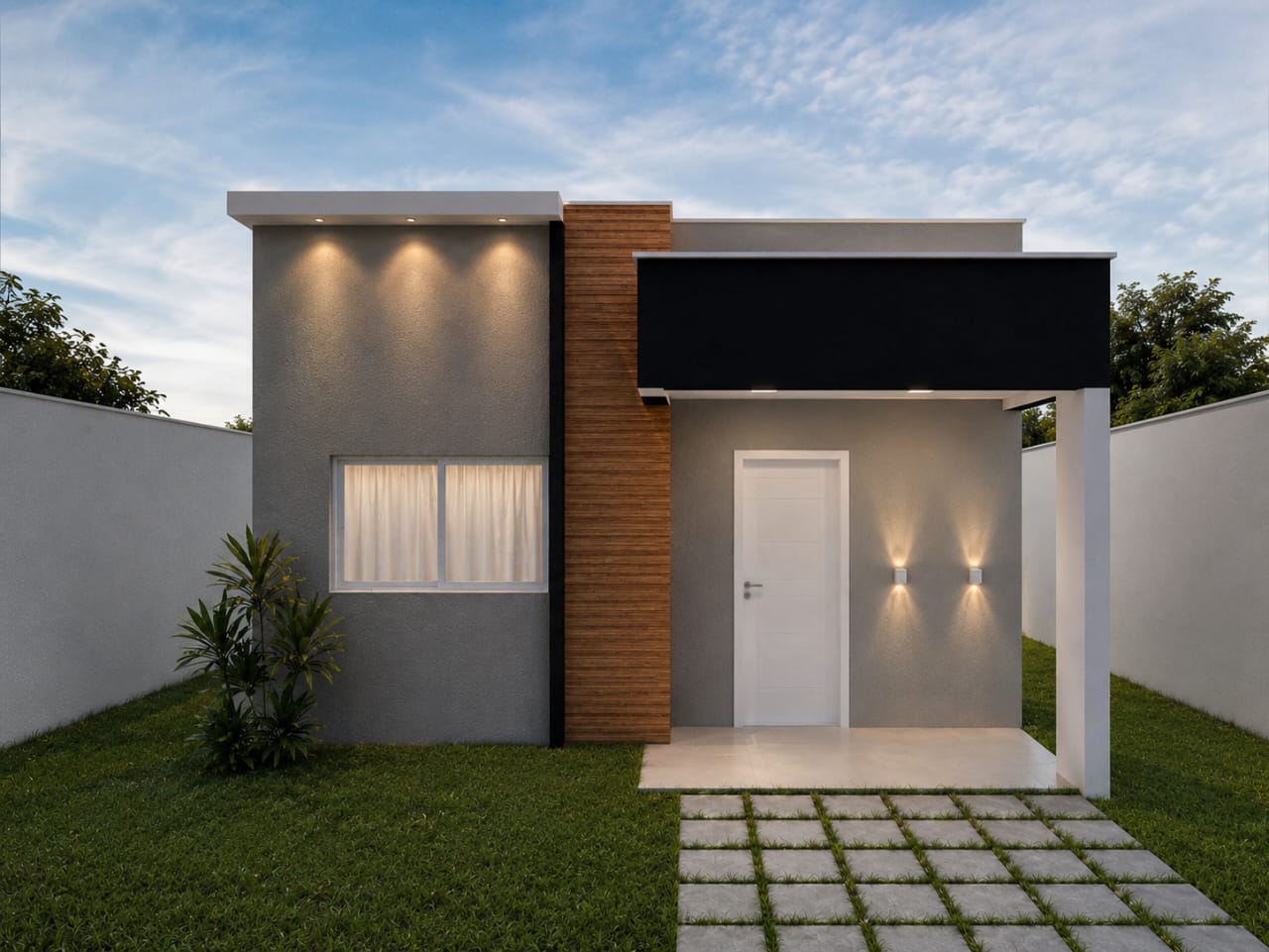 Modelo Essencial 47 m² da Executar Engenharia